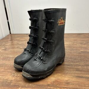 Thorogood Rubber Boots Overboots Overshoes Anti-Slip Workwear US 10‎ Buckle